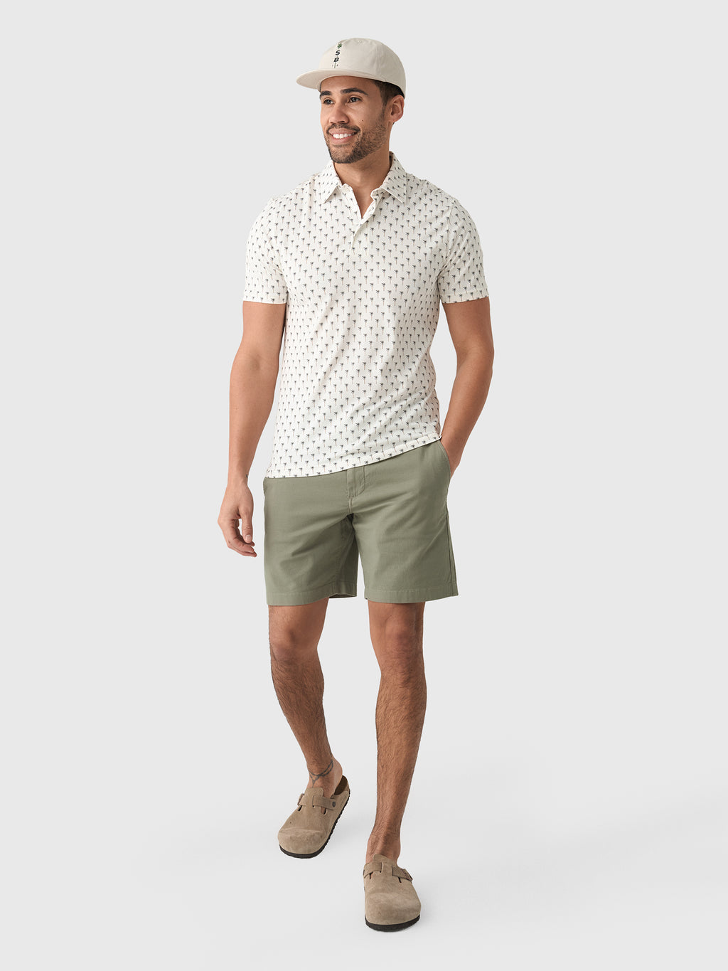 Faherty Brand Men's Short Sleeve Movement Piqué Polo - Saint Bernard