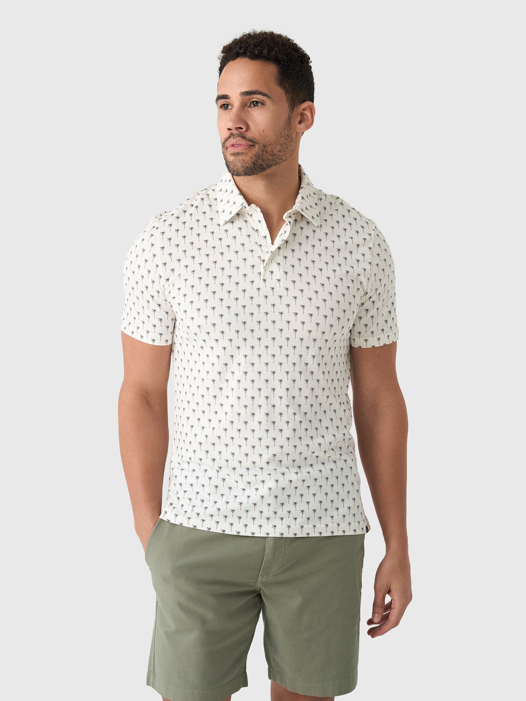 Faherty Brand Men's Short Sleeve Movement Piqué Polo - Saint Bernard
