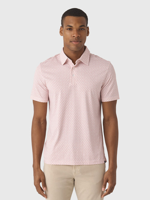 Faherty Brand Men's Short Sleeve Movement Piqué Polo