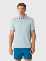 Faherty Brand Men's Sunwashed T-Shirt Polo - Saint Bernard