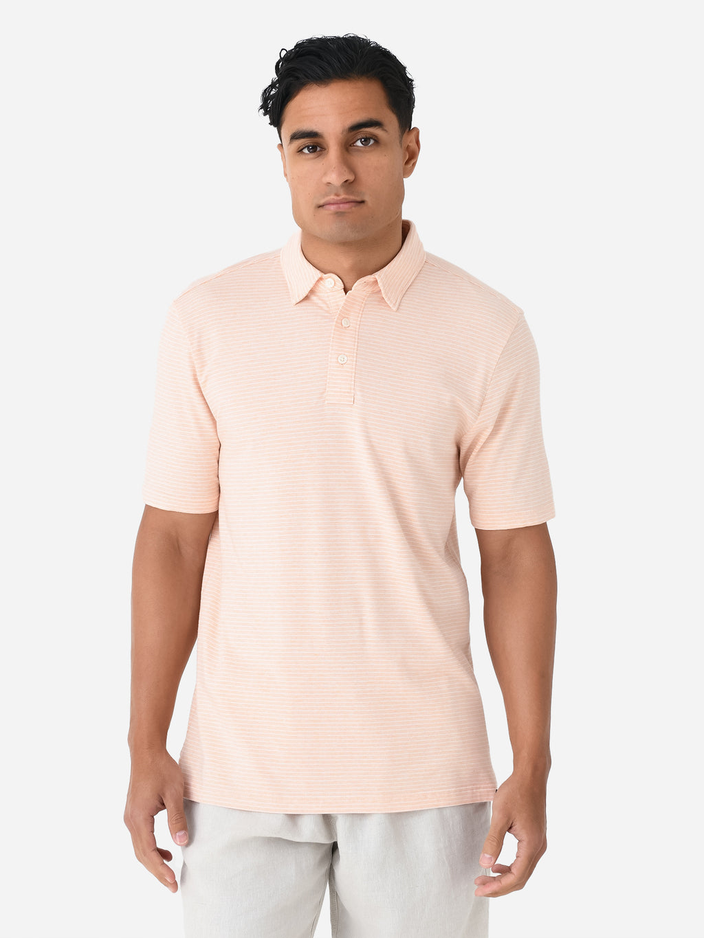 Faherty Brand Men's Short Sleeve Movement Polo - Saint Bernard