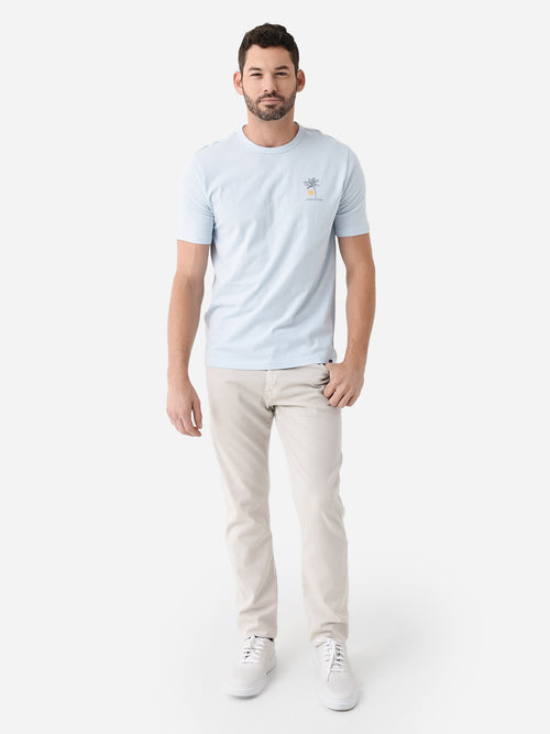 Faherty Brand Men's Graphic Beach Bar Tee