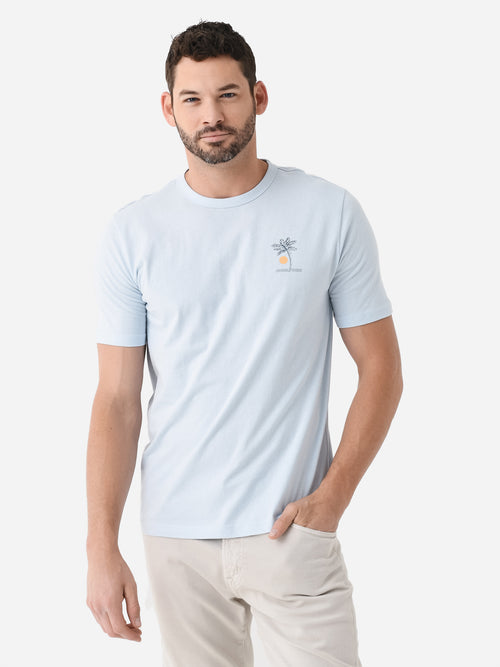 Faherty Brand Men's Graphic Beach Bar Tee
