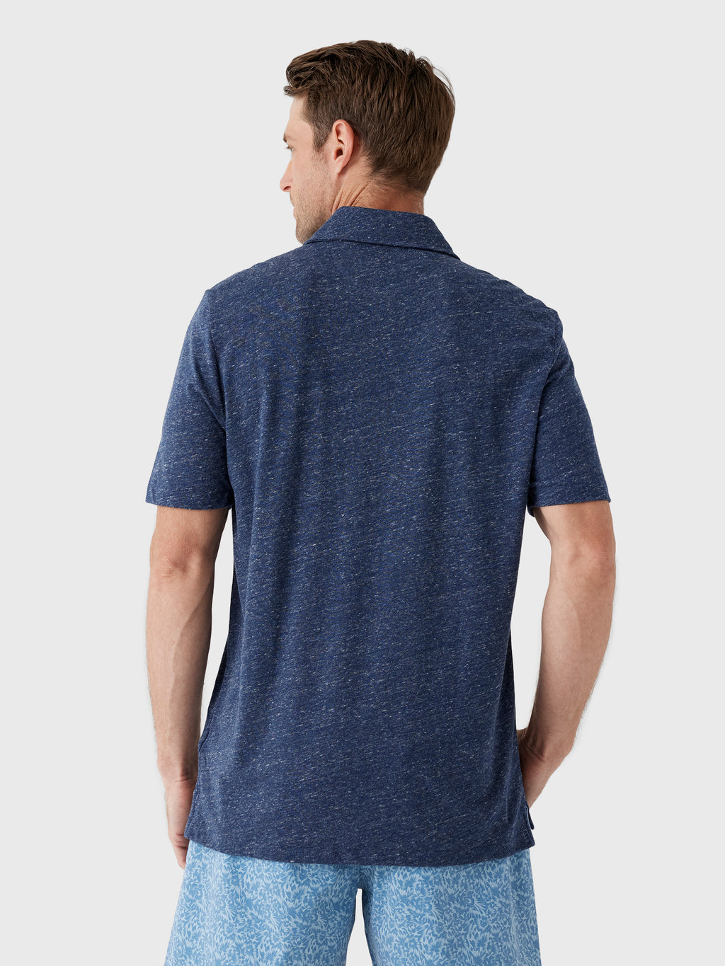 Faherty Brand Men's Short-Sleeve Breeze Polo - Saint Bernard