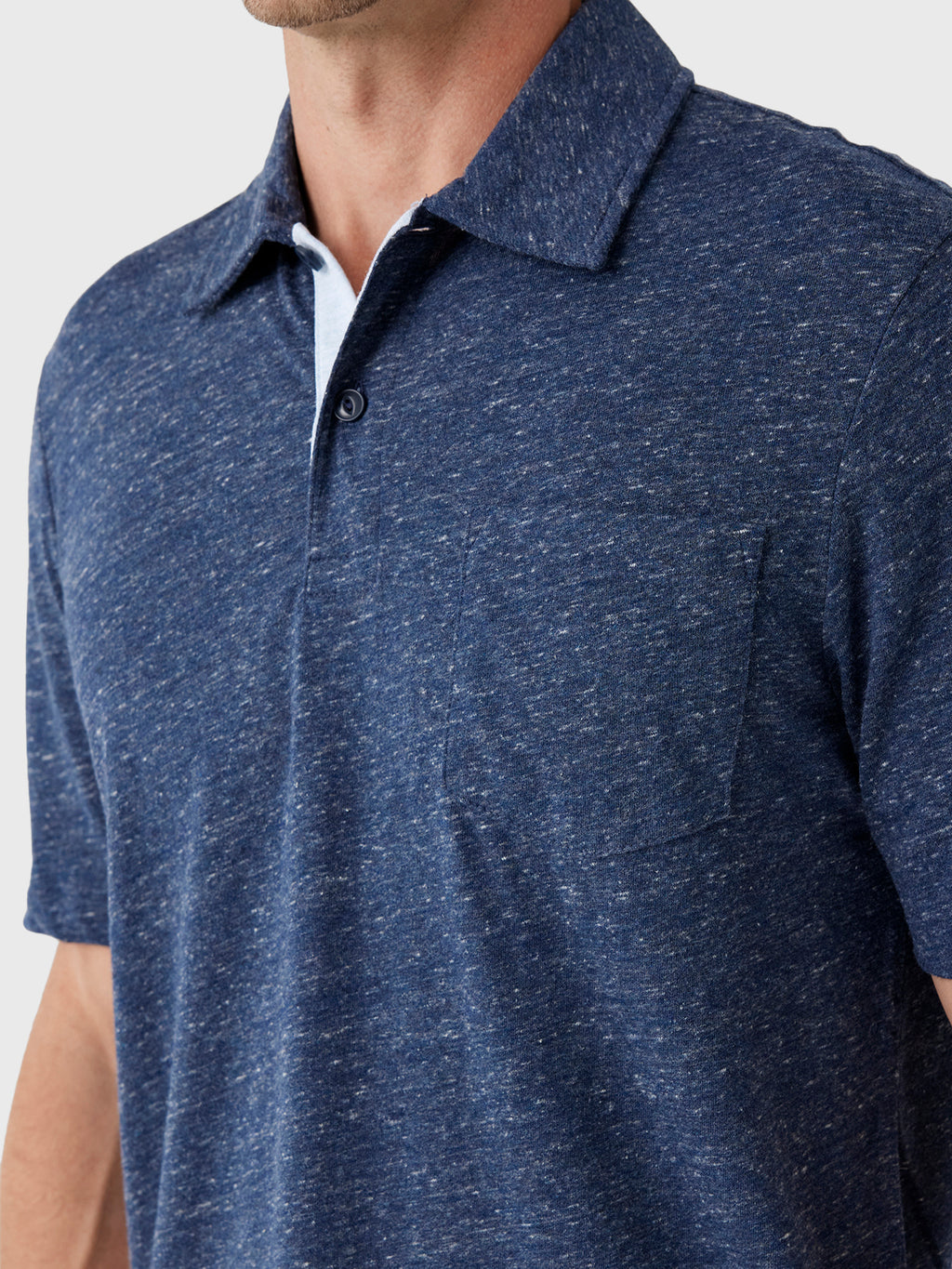 Faherty Brand Men's Short-Sleeve Breeze Polo - Saint Bernard