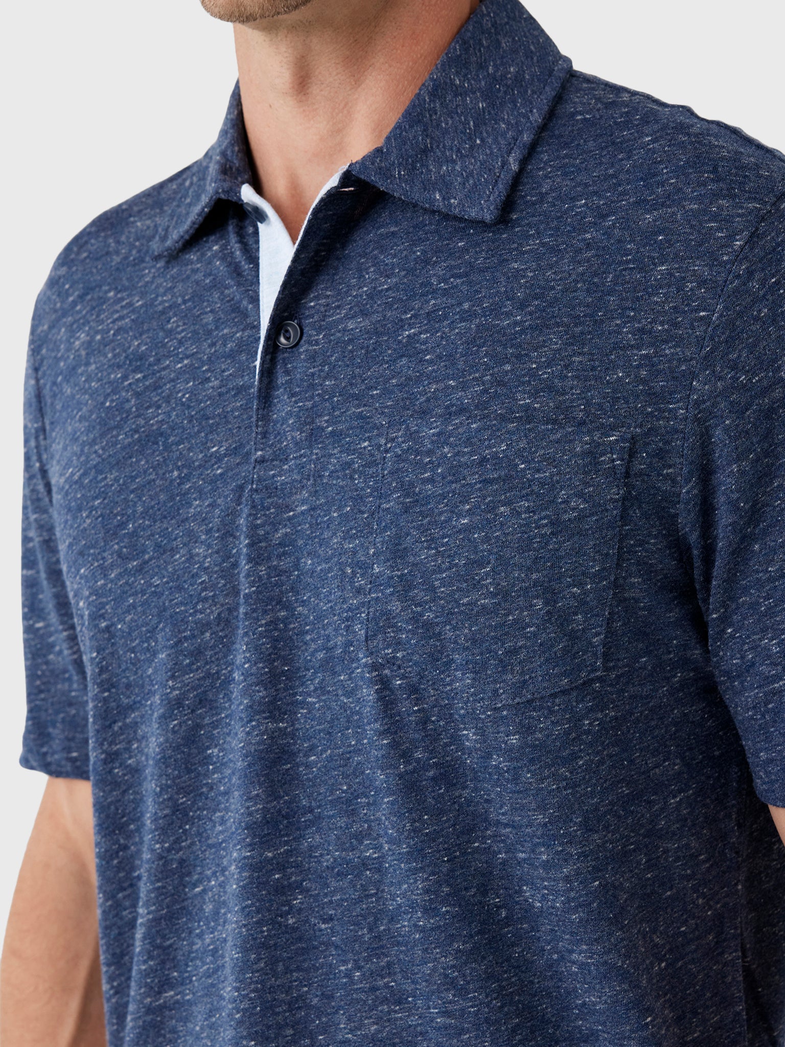 Faherty Brand Men's Short-Sleeve Breeze Polo - Saint Bernard