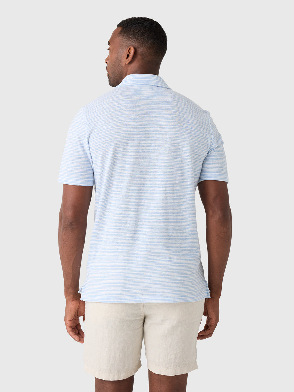 Faherty Brand Men's Short-Sleeve Breeze Polo - Saint Bernard