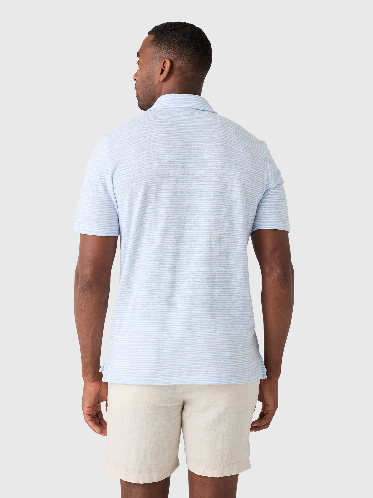 Faherty Brand Men's Short-Sleeve Breeze Polo - Saint Bernard