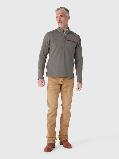 Tom Beckbe Men's Tucker Fleece Quarter-Zip - Saint Bernard