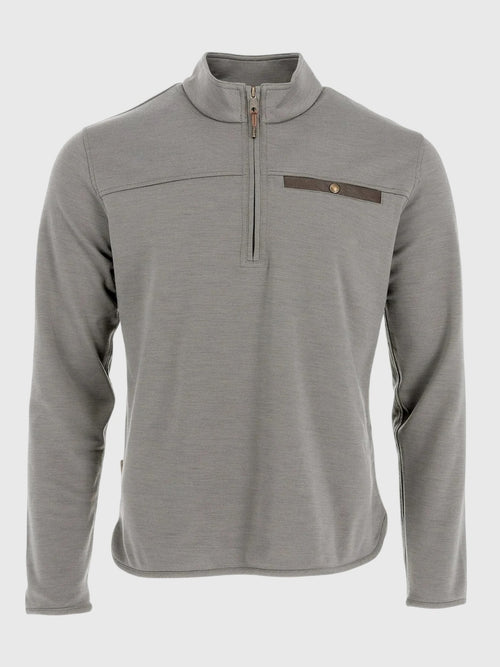Tom Beckbe Men's Tucker Fleece Quarter-Zip - Saint Bernard