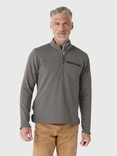 Tom Beckbe Men's Tucker Fleece Quarter-Zip - Saint Bernard