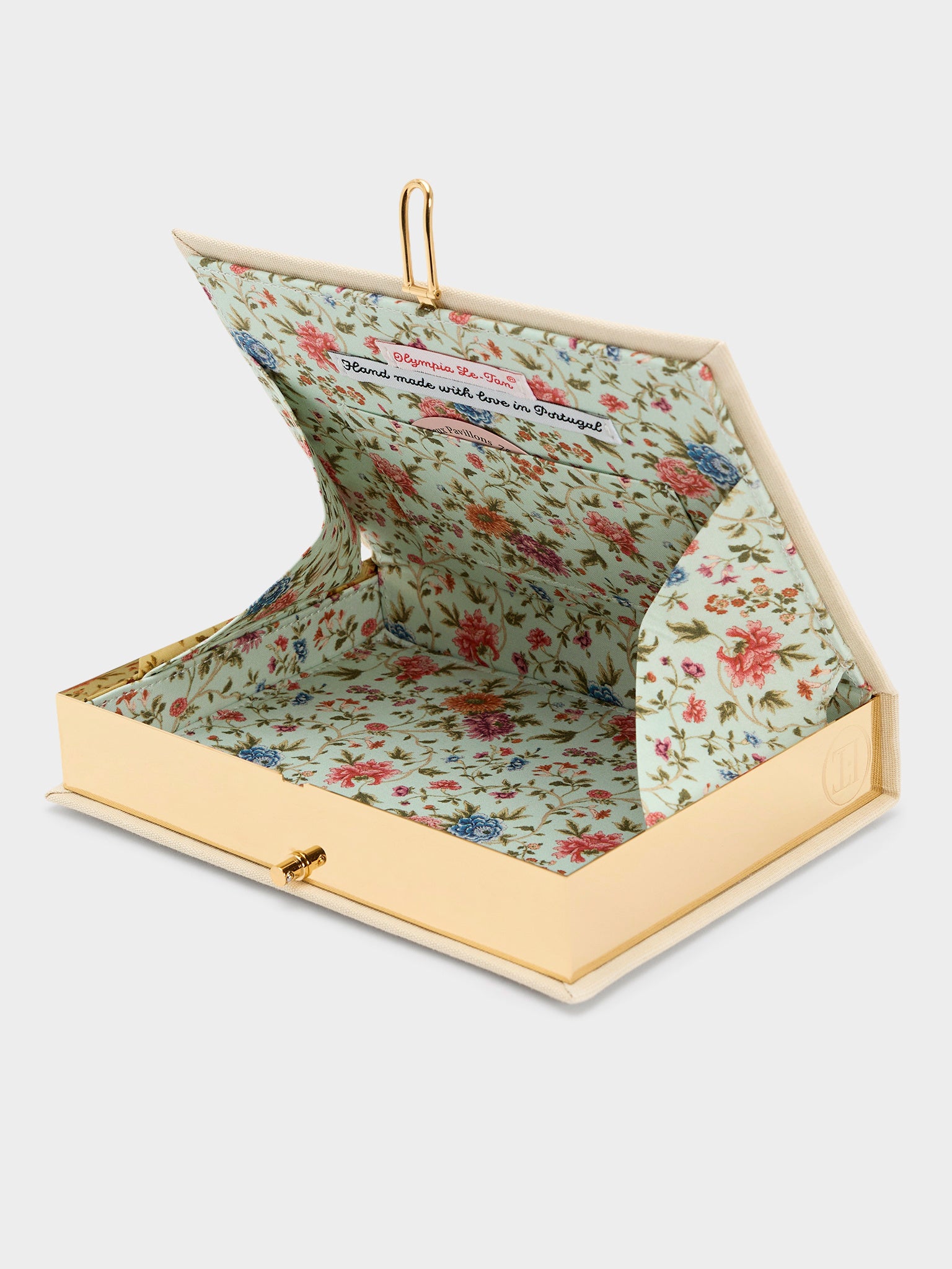 Olympia Le-Tan Mermaid & Martini Book Clutch - Saint Bernard