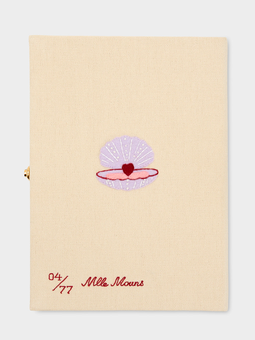 Olympia Le-Tan Mermaid & Martini Book Clutch - Saint Bernard