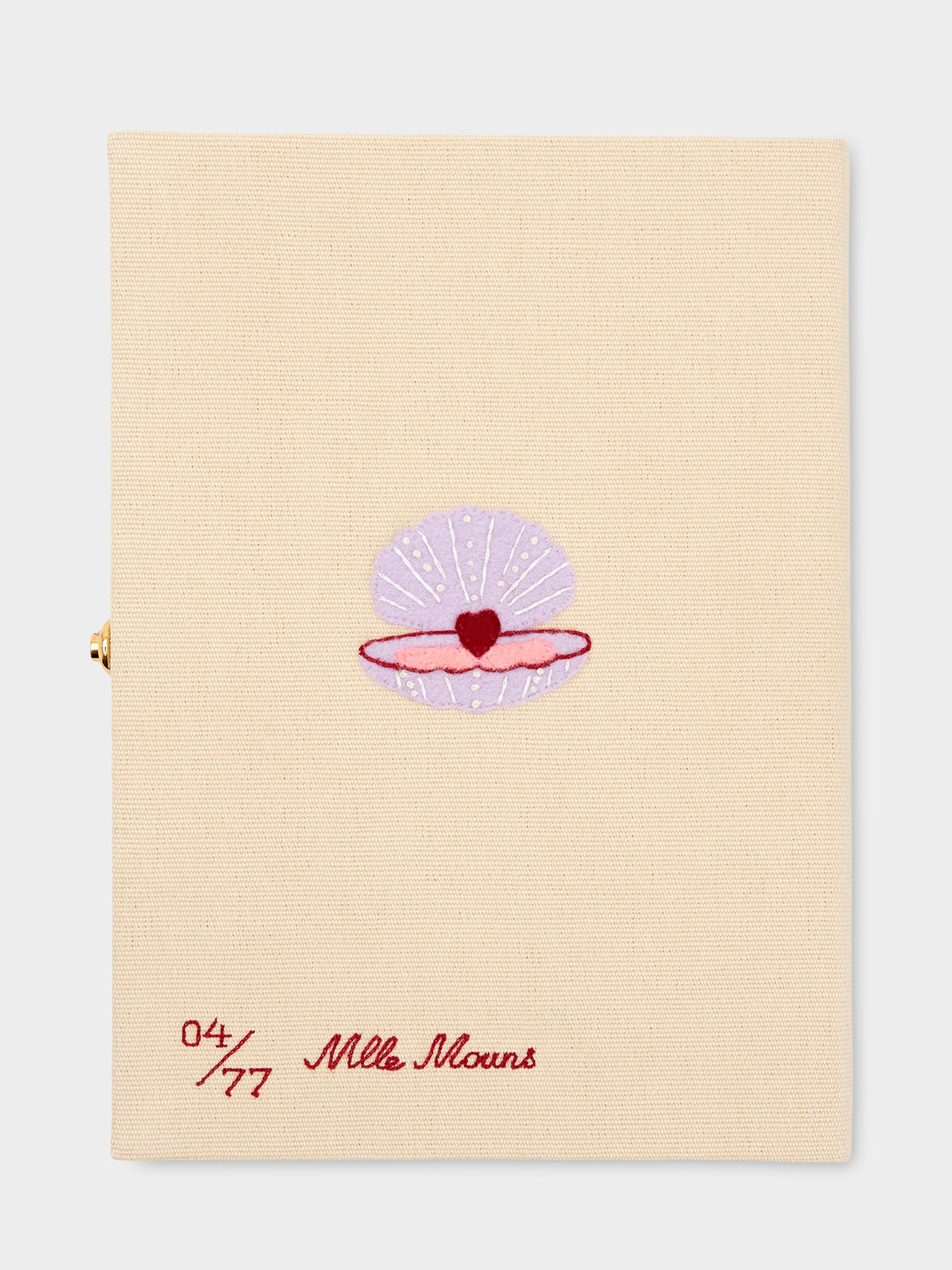 Olympia Le-Tan Mermaid & Martini Book Clutch - Saint Bernard