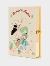 Olympia Le-Tan Mermaid & Martini Book Clutch - Saint Bernard