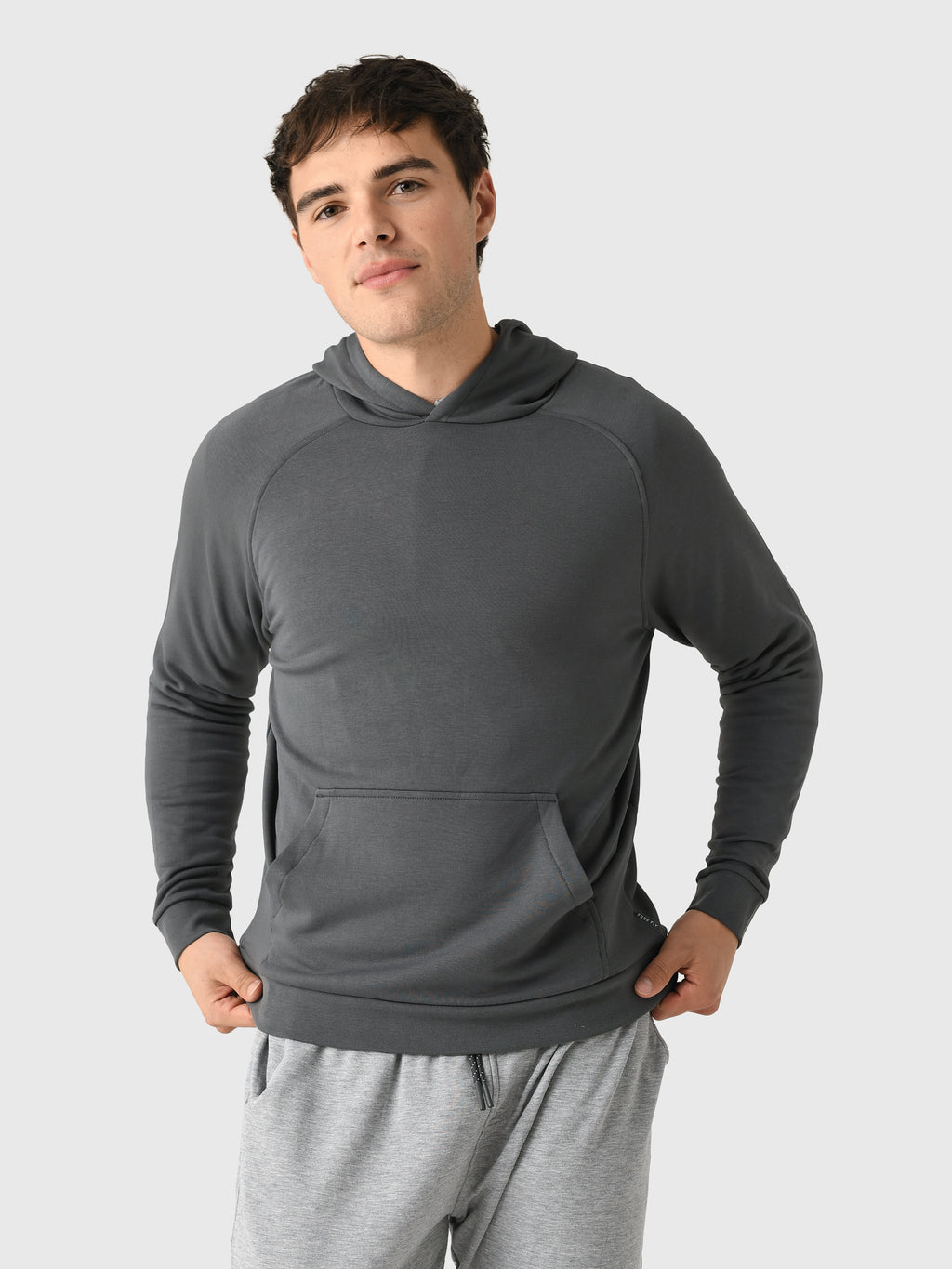 Free Fly Men's Bamboo Lightweight Fleece Hoodie - Saint Bernard