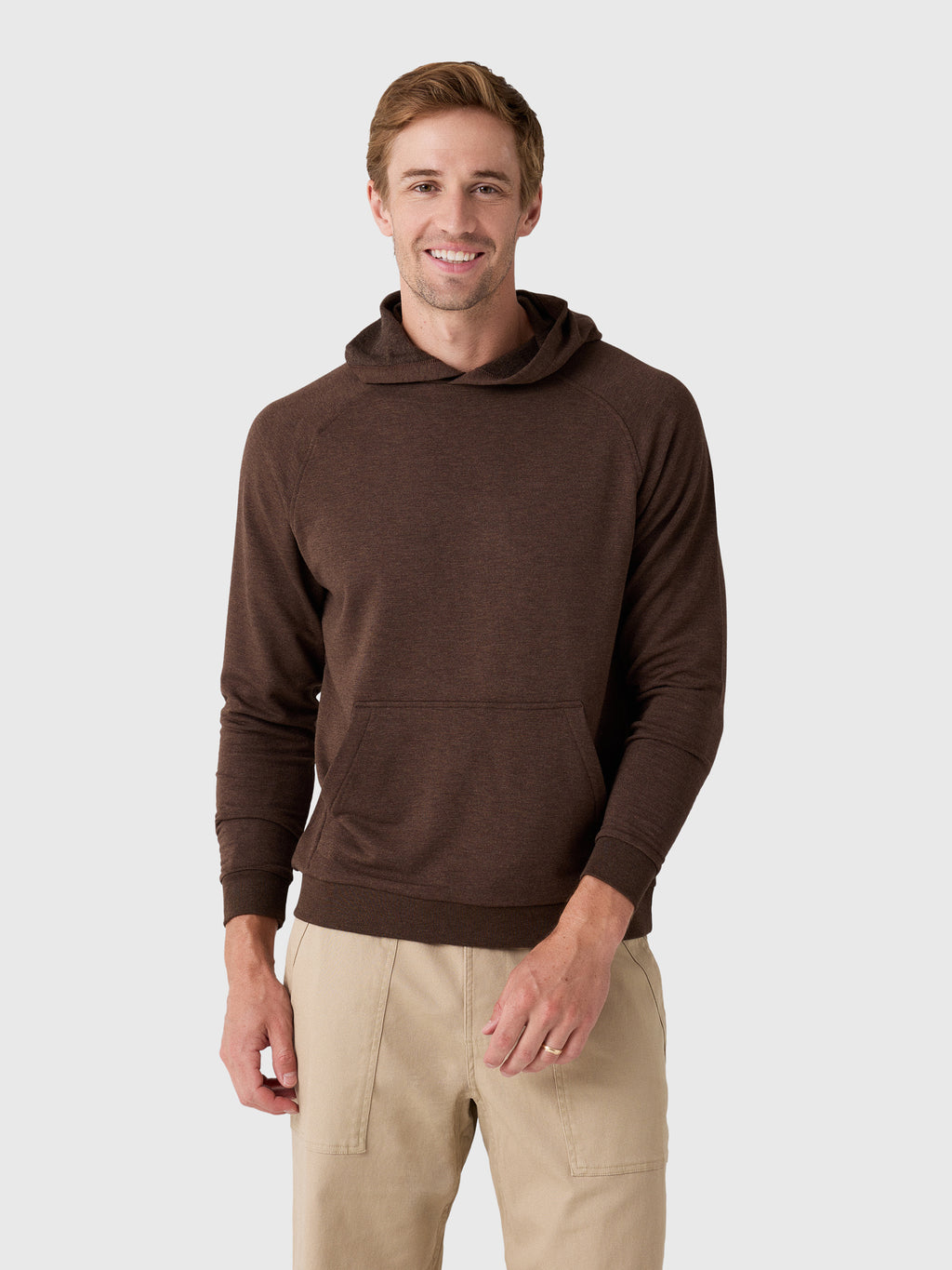 Free Fly Men's Bamboo Lightweight Fleece Hoodie - Saint Bernard