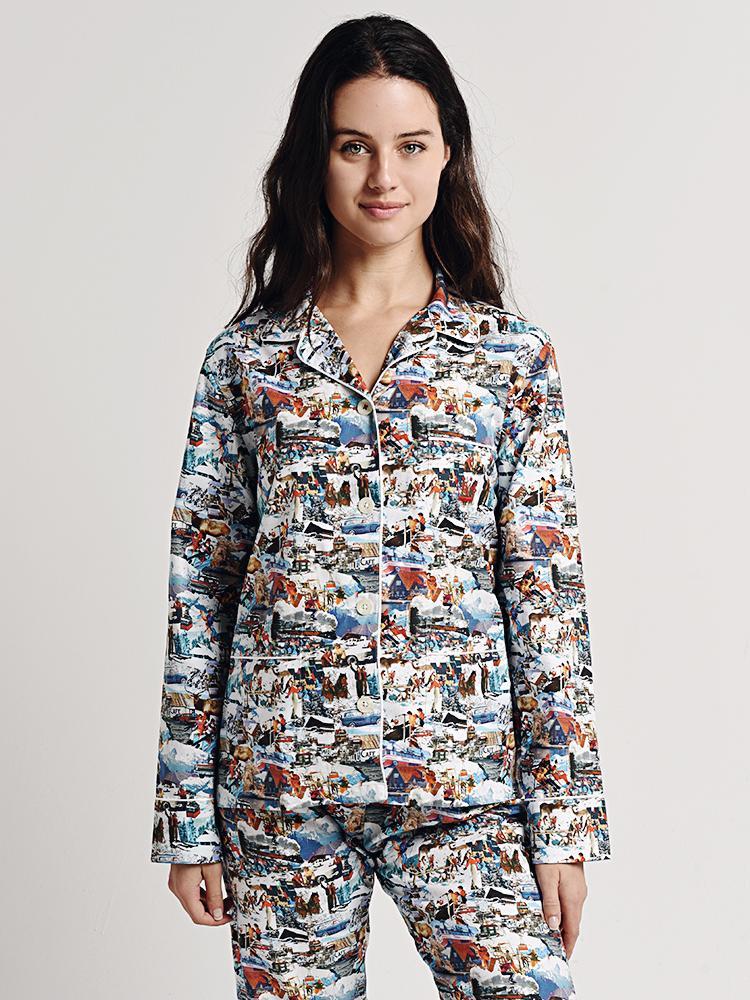 Maison Marcy Women's Pajama Set - Saint Bernard