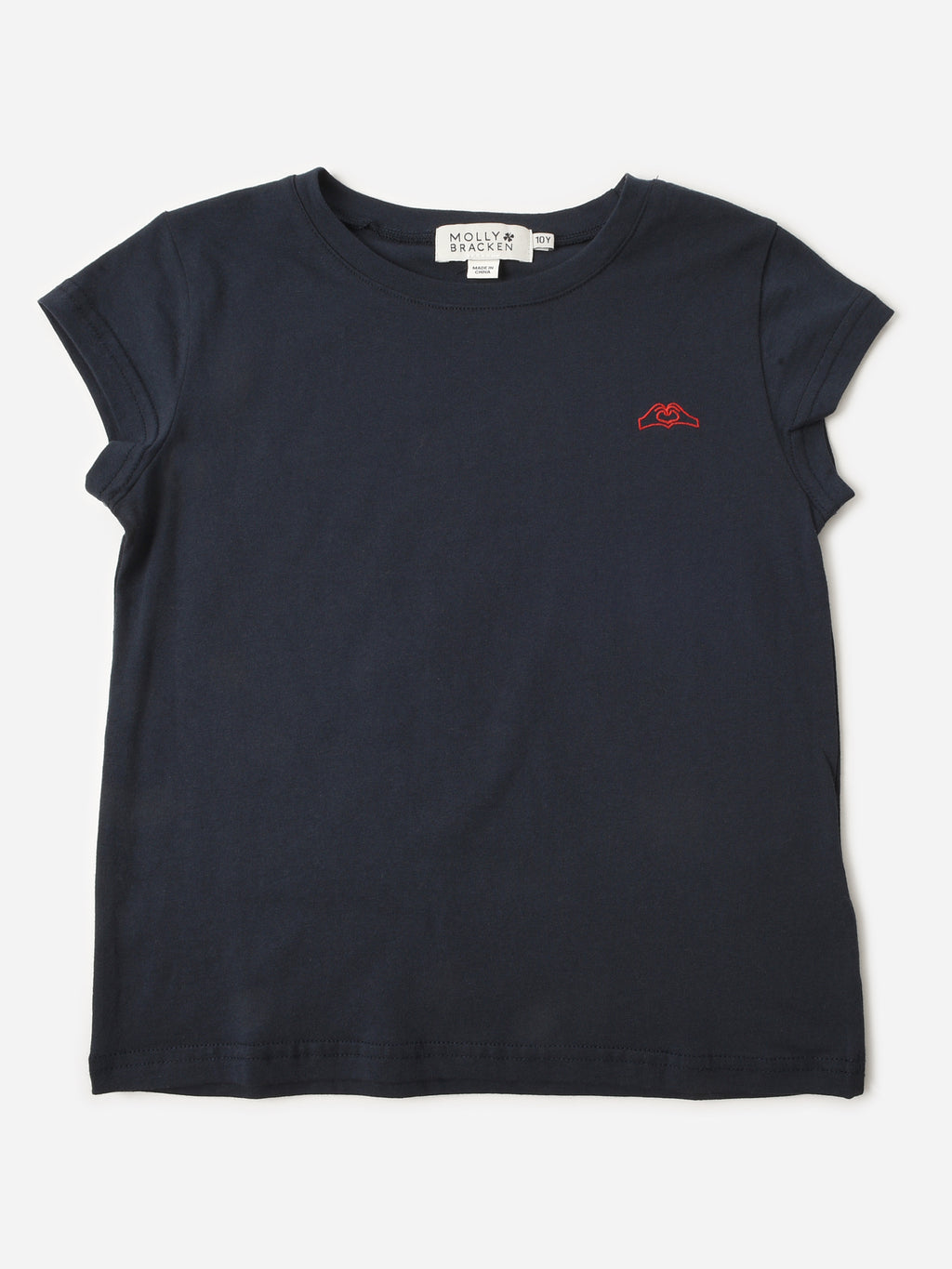 Molly Bracken Girls' Patch T-Shirt - Saint Bernard