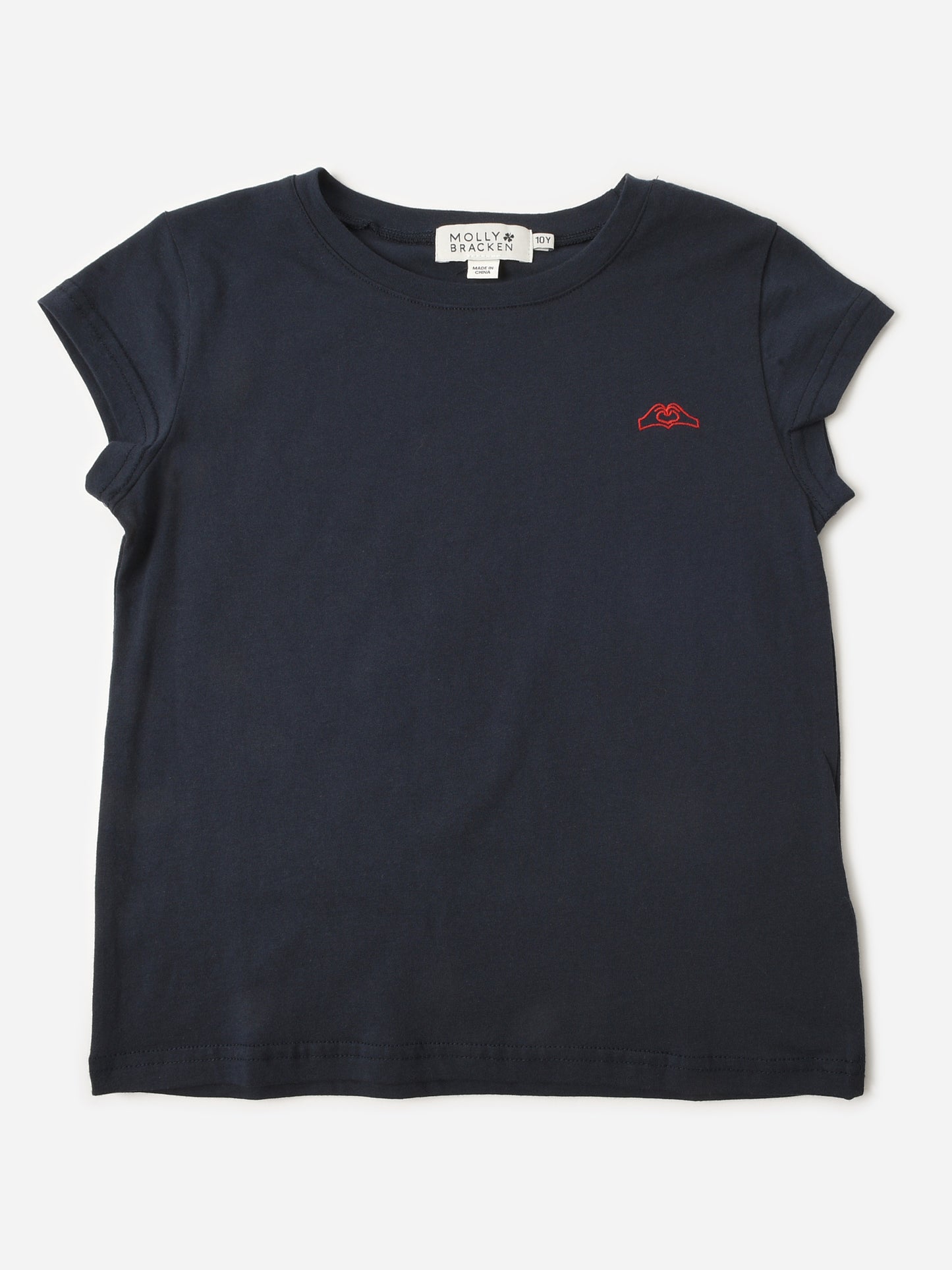 Molly Bracken Girls' Patch T-Shirt - Saint Bernard