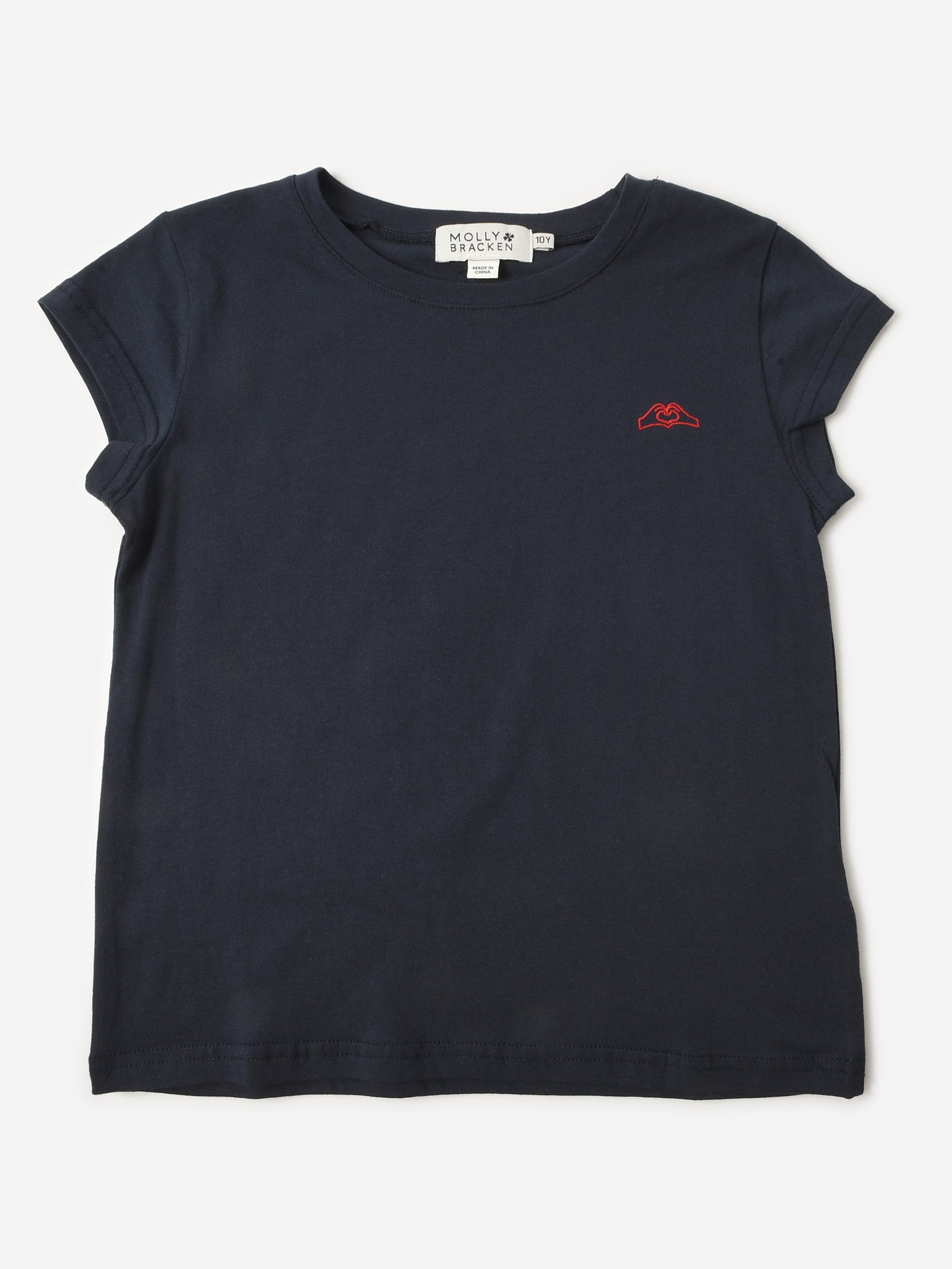 Molly Bracken Girls' Patch T-Shirt - Saint Bernard