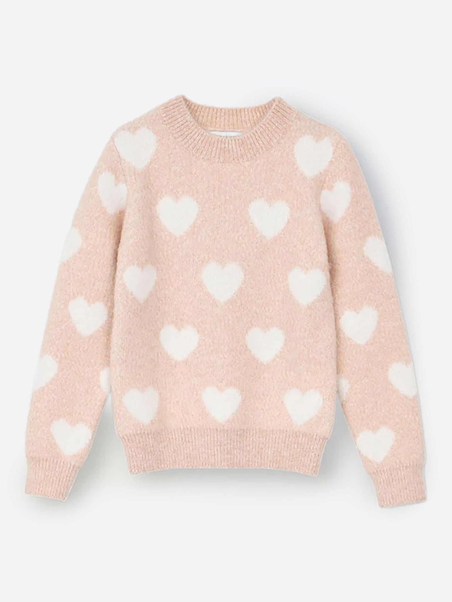 Molly Bracken Girls' Heart Sweater - Saint Bernard