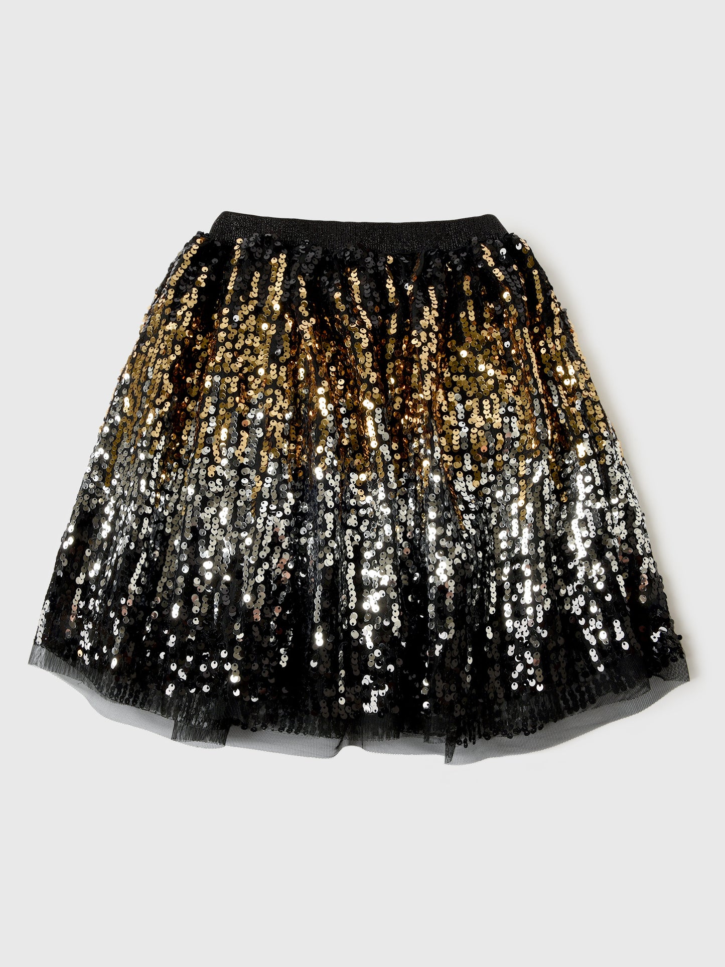 Molly Bracken Girls' Short Sequin Skirt - Saint Bernard