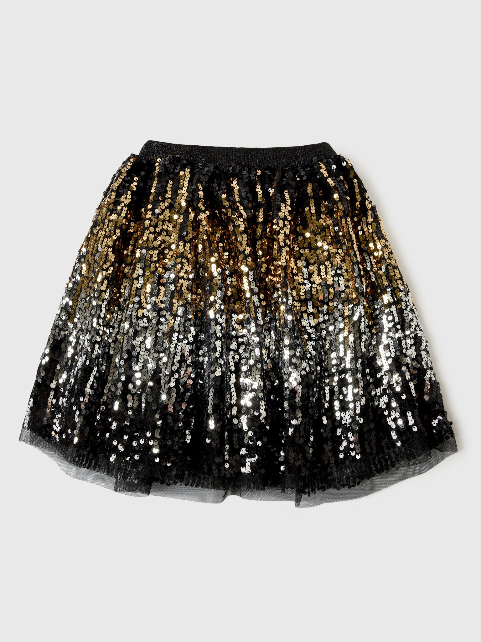Molly Bracken Girls' Short Sequin Skirt - Saint Bernard
