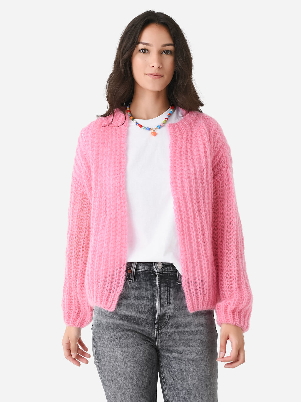 Maiami Women's Delicate Brioche Cardigan - Saint Bernard