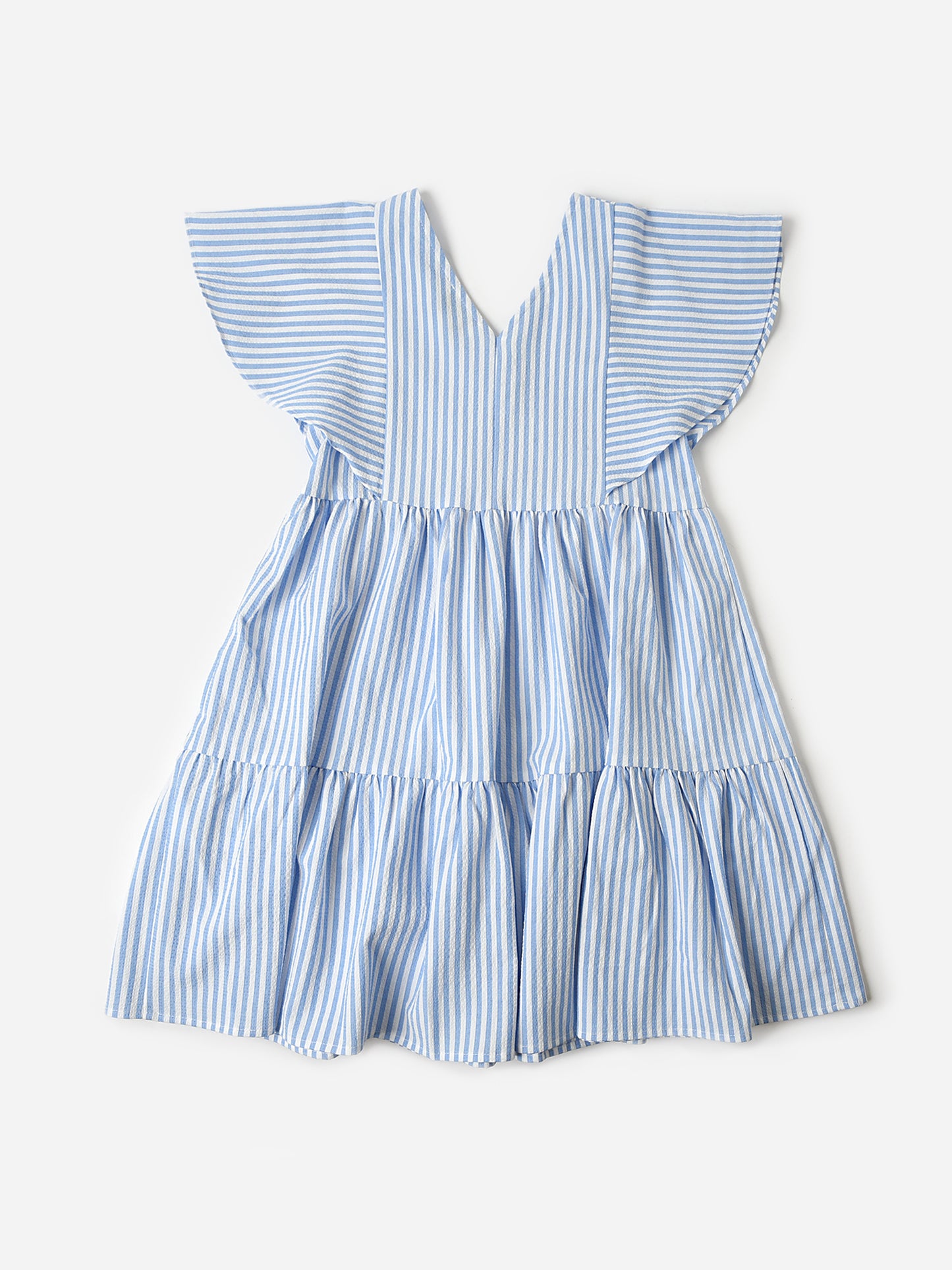Molly Bracken Girls' Striped Dress - Saint Bernard