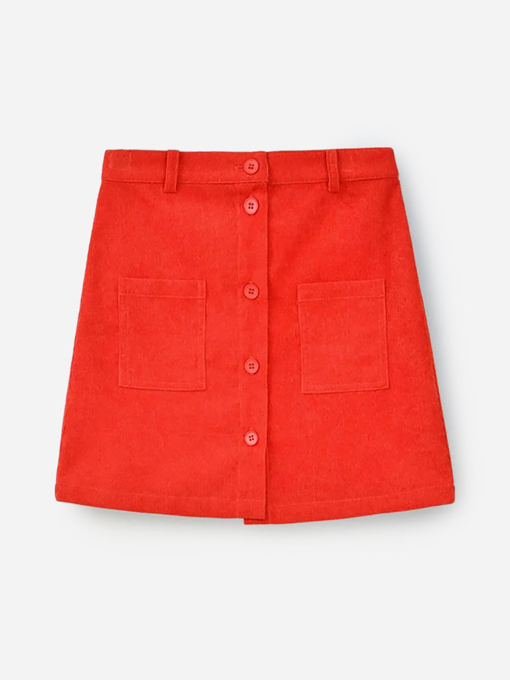 Molly Bracken Girls' Velvet Skirt - Saint Bernard