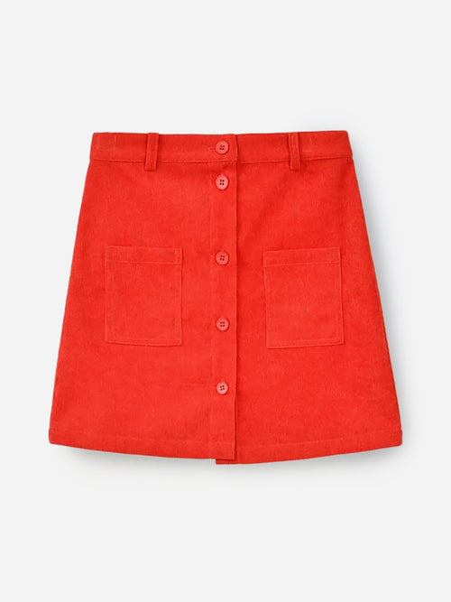 Molly Bracken Girls' Velvet Skirt