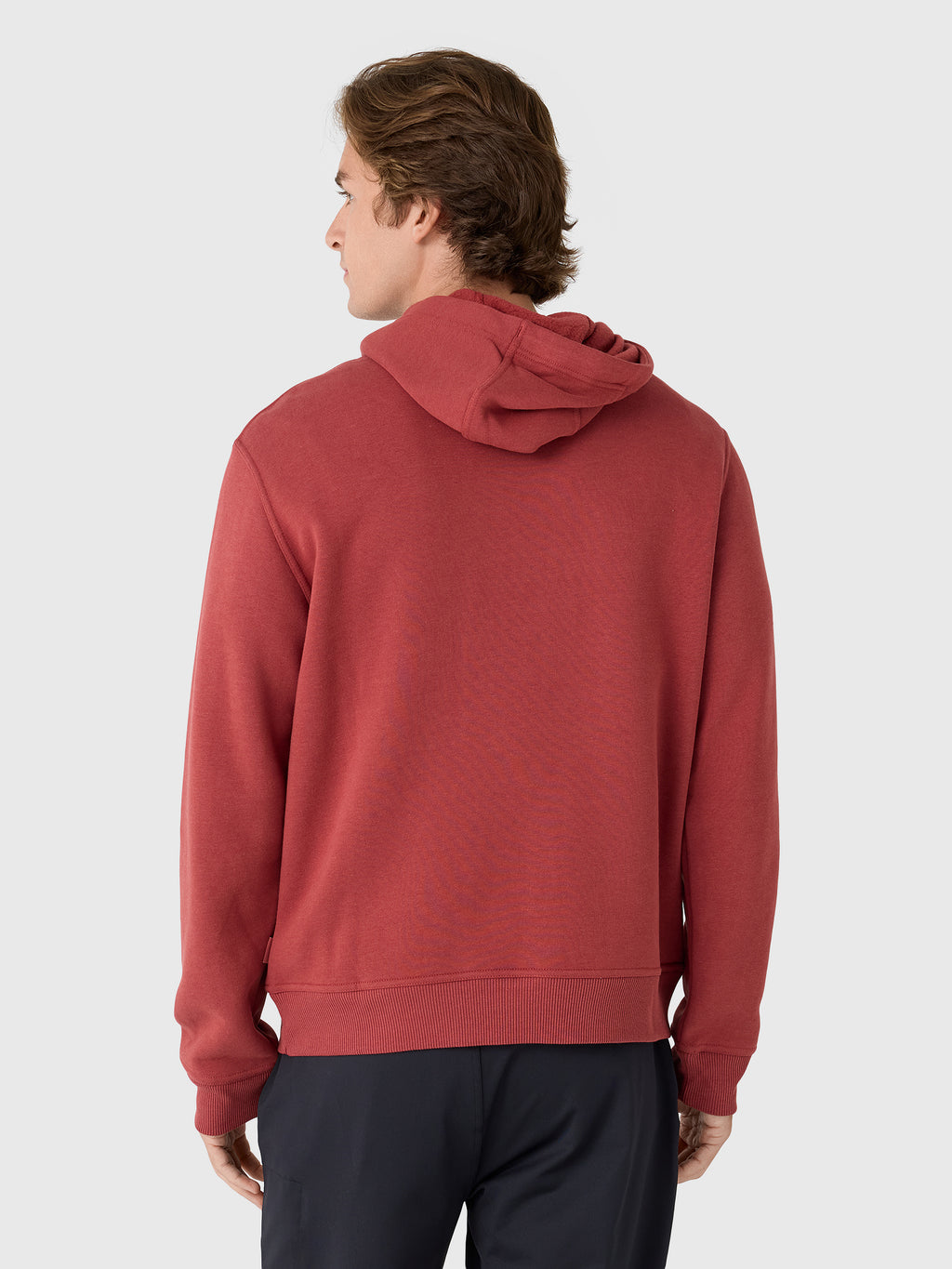 Free Fly Men's Bamboo Northcoast Fleece Pullover Hoodie - Saint Bernard