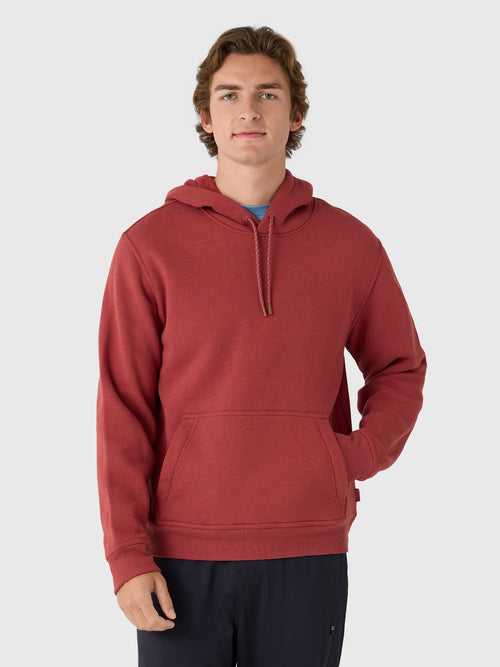 Free Fly Men's Bamboo Northcoast Fleece Pullover Hoodie - Saint Bernard