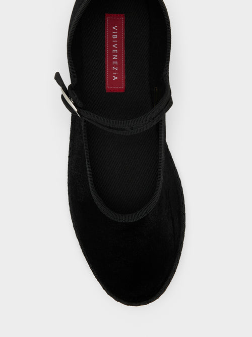 Vibi Venezia Women's Mary Jane Faux Ponyskin Leather Flat