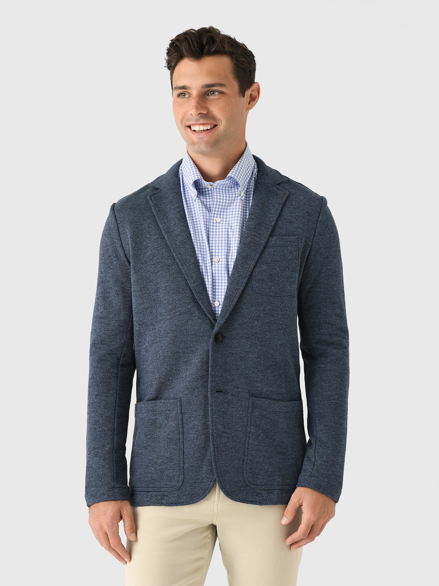 Faherty Brand Men's Inlet Knit Blazer - Saint Bernard