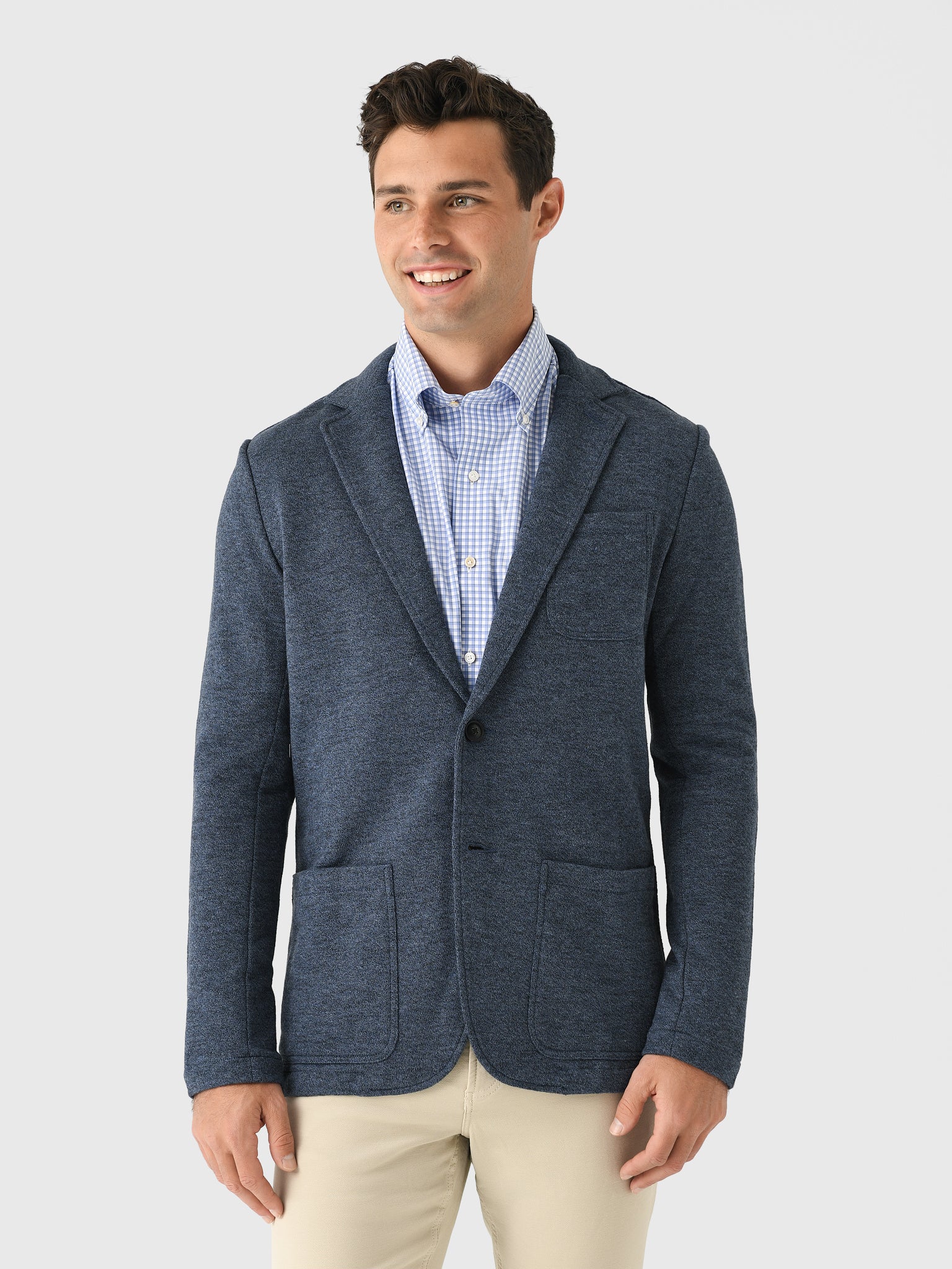 Faherty Brand Men's Inlet Knit Blazer - Saint Bernard