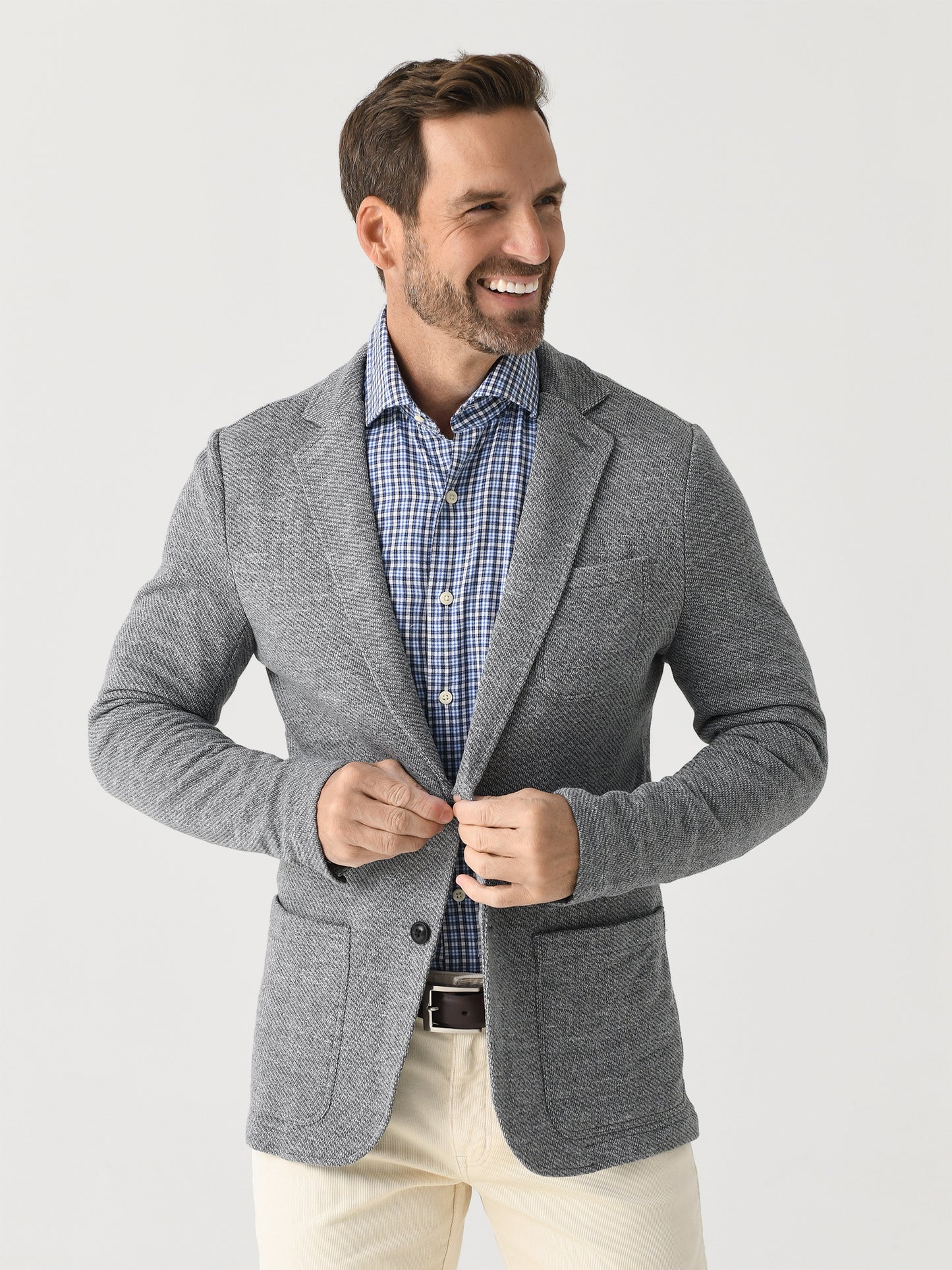 Faherty Brand Men's Inlet Knit Blazer - Saint Bernard
