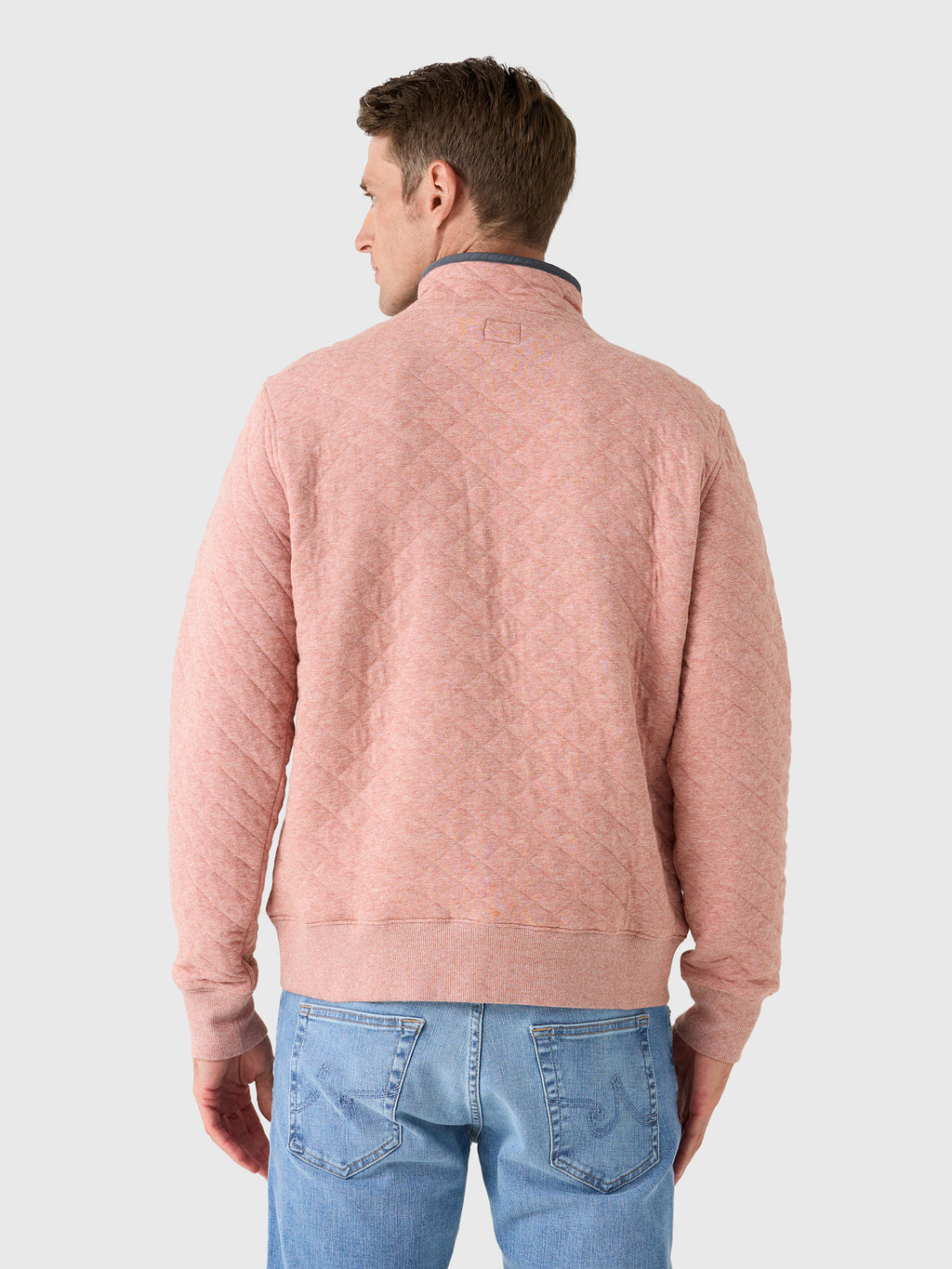 Faherty Brand Men's Epic Quilted Fleece Pullover - Saint Bernard