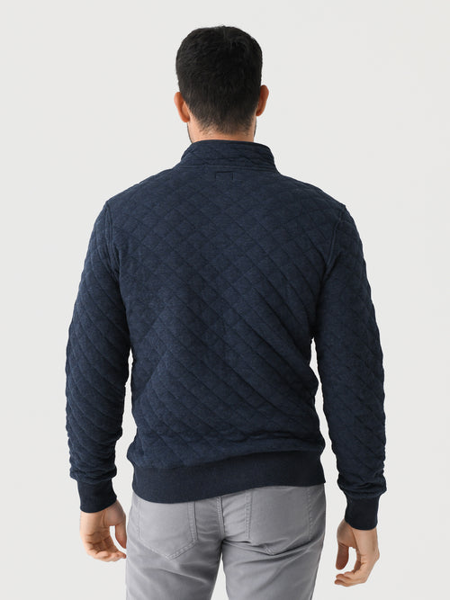 Faherty Brand Men's Epic Quilted Fleece Pullover