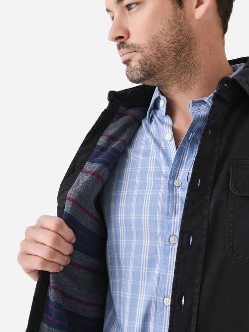 Faherty Brand Men's Stretch Blanket Lined CPO Jacket