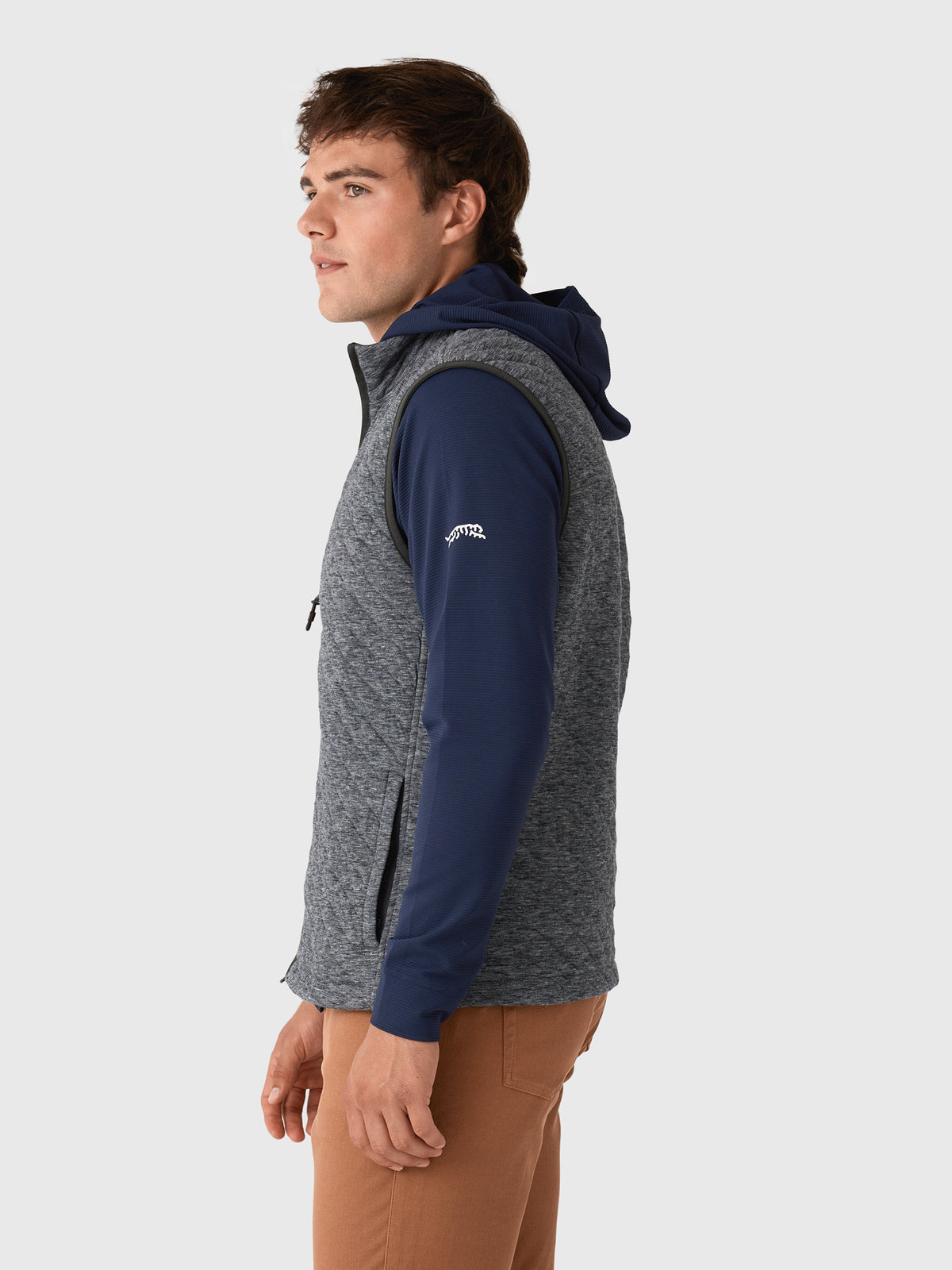 Faherty Brand Men's Epic Quilted Fleece Vest - Saint Bernard