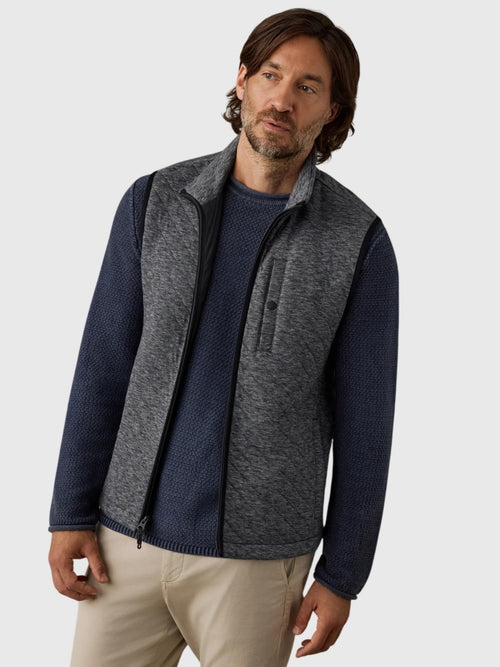 Faherty Brand Men's Epic Quilted Fleece Vest