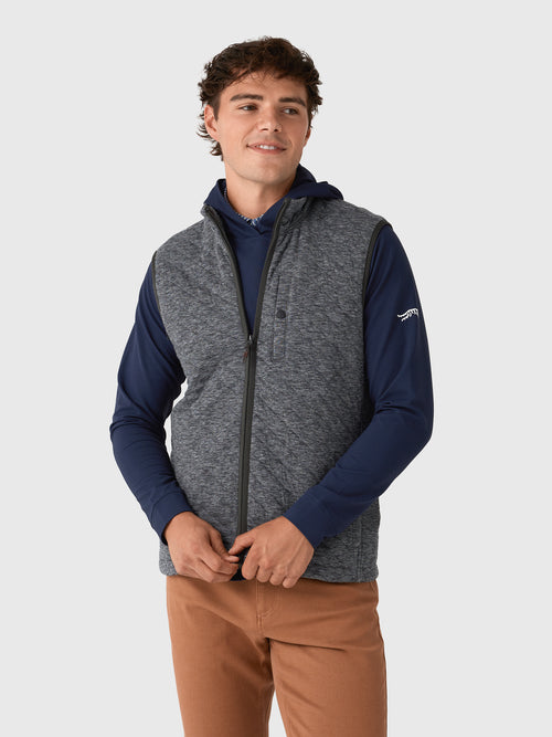 Faherty Brand Men's Epic Quilted Fleece Vest