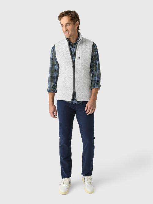 Faherty Brand Men's Epic Quilted Fleece Vest