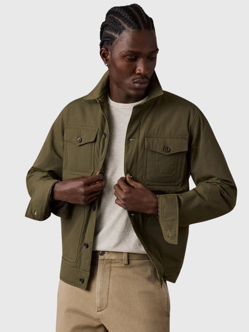 Faherty Brand Men's Frontier Trucker Jacket - Saint Bernard