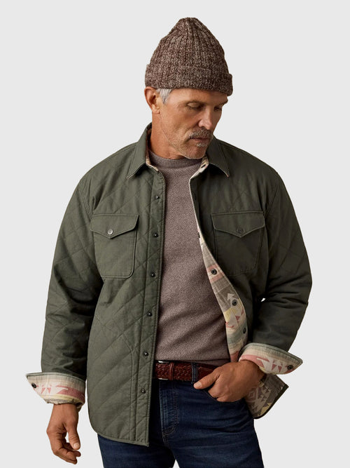 Faherty Brand Men's Thunder Voice Eagle Reversible Bondi Jacket