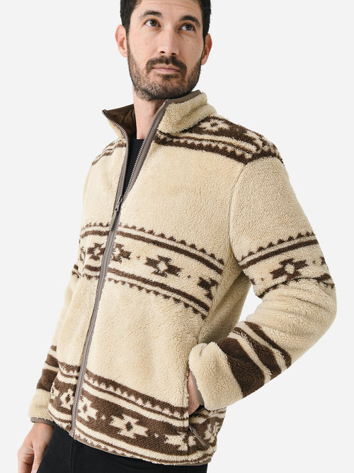 Faherty Brand Men's Steven Paul Judd High Pile Fleece Reversible Jacket