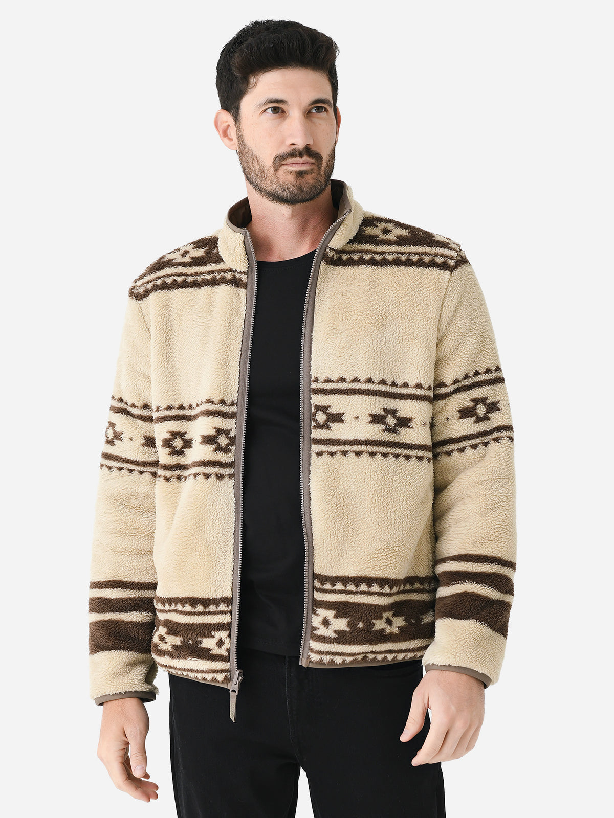 Faherty Reversible Jacket Faherty Brand Men's Steven Paul Judd High Pile Fleece Reversible Jacke ...