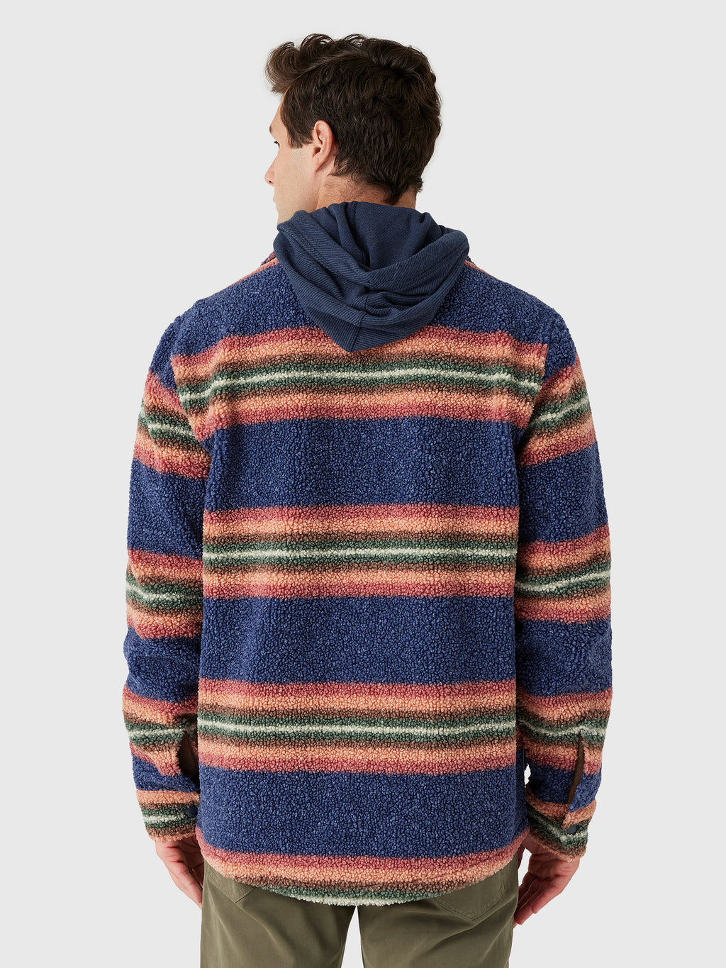 Faherty Brand Men's Range Fleece CPO - Saint Bernard